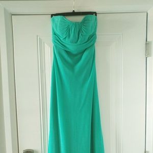 Turquoise Prom or Bridesmaids Dress